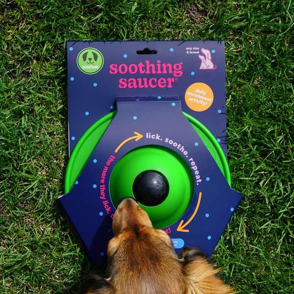 Show full view: Stashios Soothing Saucer Standalone Calming Dog Toy slide 6 of 8
