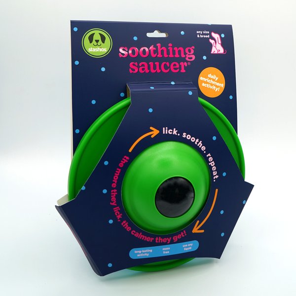 Show full view: Stashios Soothing Saucer Standalone Calming Dog Toy slide 3 of 8