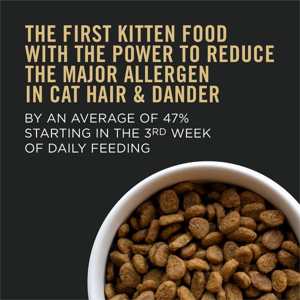 Show full view: Purina Pro Plan LiveClear Kitten Chicken & Rice Dry Kitten Food, 2.49-kg bag slide 7 of 9