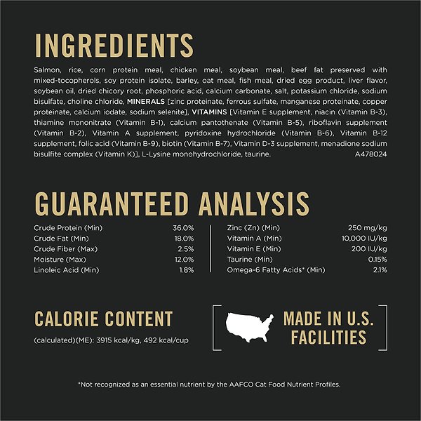 Show full view: Purina Pro Plan Sensitive Skin & Stomach Salmon & Rice Dry Cat Food, 3.18-kg bag slide 9 of 9