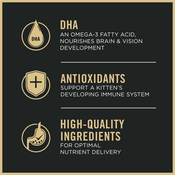 Show full view: Purina Pro Plan Complete Essentials Chicken & Rice Dry Kitten Food, 3.18-kg bag slide 6 of 9