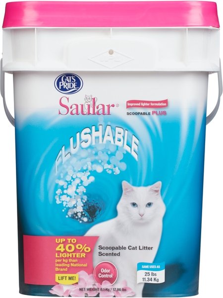 Flushable Litter Can You Flush Cat Litter CAT'S PRIDE Saular