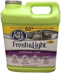 Cat's Pride Fresh & Light Ultimate Care Scented Cat Litter, 3.86-kg jug