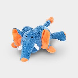 Squeaky plush dog toys