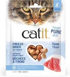 Catit Raw Freeze-Dried Tuna Cat Treats, 28.4-g bag