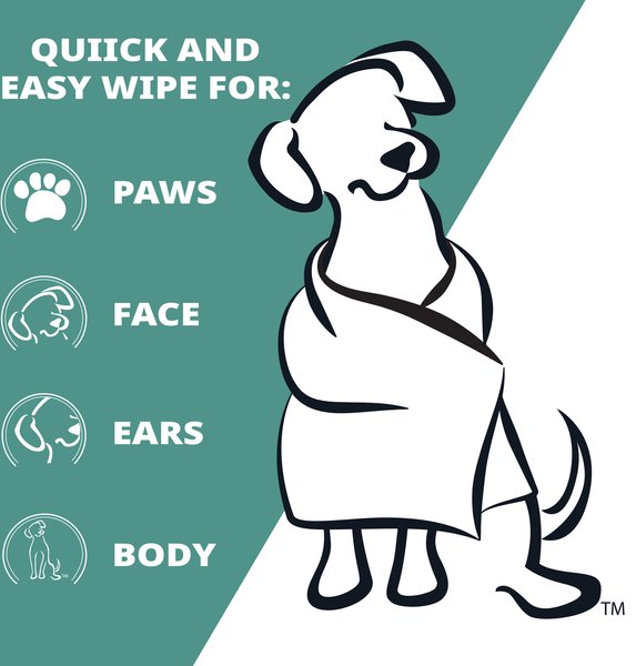 Show full view: Wahl Oatmeal Massive Dog Grooming Wipes, 36 count slide 3 of 9