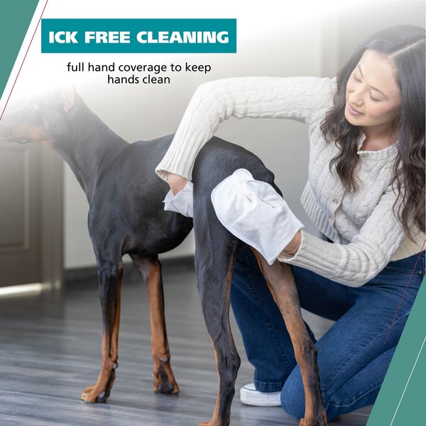 Show full view: Wahl Oatmeal Mitt Dog Grooming Wipes, 24 count slide 3 of 7