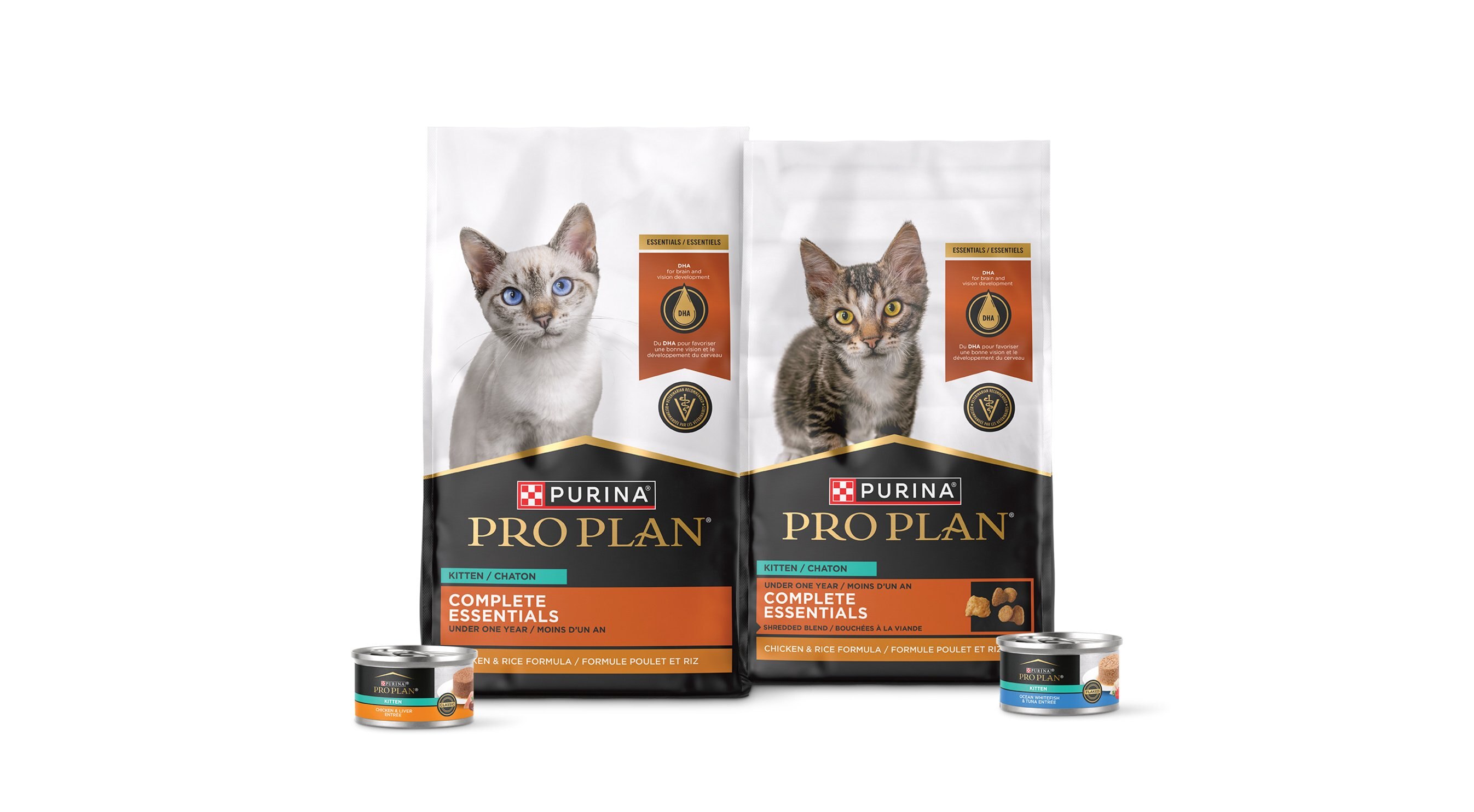 PURINA PRO PLAN Kitten Starter Pack Dry & Wet Cat Food, 962