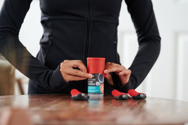 Show full view: Goo-eez Lites Dog Booties, 4 count, Khaki, Large slide 5 of 6