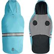 Show in main carousel: Goo-eez Reflective Hooded Waterproof Dog Raincoat, Baby Blue/Grey, X-Large slide 2 of 4