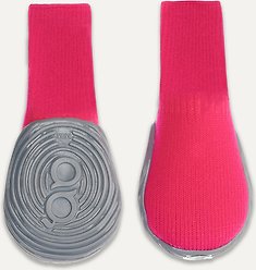Goo-eez Ultras Dog Boots, 2 count, Fuchsia/Grey, XX-Small
