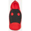 Show in main carousel: Goo-eez Kangaroo Fleece Dog Hoodie, Red/Black, XX-Small slide 2 of 4