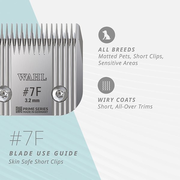 Show full view: Wahl Pro Animal Prime Series Dog & Cat Clipper Blade, #7F, 3.2-mm slide 5 of 5