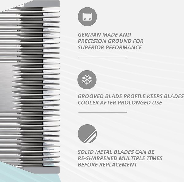 Show full view: Wahl Pro Animal Prime Series Dog & Cat Clipper Blade, #10 Wide, 1.5-mm slide 4 of 5