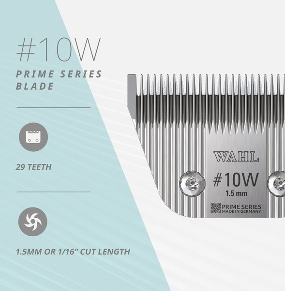 Show full view: Wahl Pro Animal Prime Series Dog & Cat Clipper Blade, #10 Wide, 1.5-mm slide 3 of 5