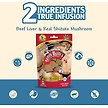 Show in main carousel: Benny Bullys Beef Liver & Mushrooms Raw Freeze-Dried Dog Treats, 53-g bag slide 4 of 6