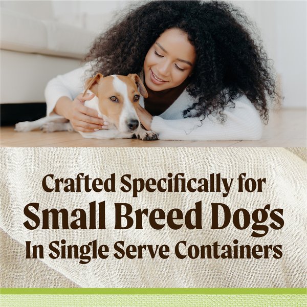 Show full view: Merrick Lil' Plates Grain-Free Small Breed Wet Dog Food Little Lamb Chop Stew, 99-g tub, case of 12 slide 11 of 14