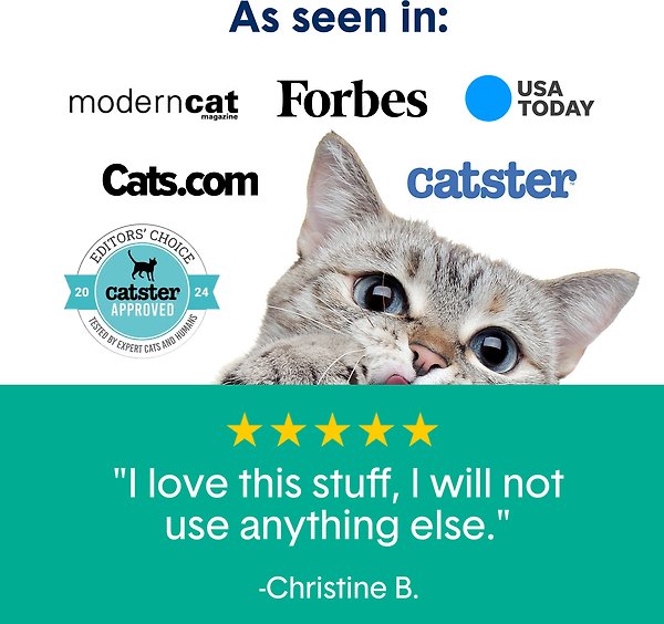 Show full view: Boxiecat Gently Scented Premium Clumping Clay Cat & Kitty Litter, 7.26-kg bag slide 9 of 12