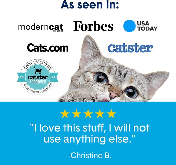 Show full view: Boxiecat Unscented Odour Control Clumping Clay Cat & Kitty Litter, 7.26-kg bag slide 9 of 11