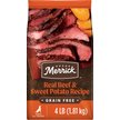 Show in main carousel: Merrick Real Texas Beef + Sweet Potato Recipe Grain-Free Chicken-Free Adult Dry Dog Food, 1.81-kg bag slide 1 of 10