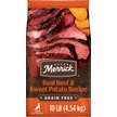 Show in main carousel: Merrick Real Texas Beef + Sweet Potato Recipe Grain-Free Chicken-Free Adult Dry Dog Food, 4.54-kg bag slide 1 of 10