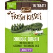 Show in main carousel: Merrick Fresh Kisses Infused with Coconut Oil & Botanicals Large Dental Dog Treats, 16 count slide 1 of 10