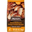 Show in main carousel: Merrick Real Chicken + Sweet Potato Recipe Grain-Free Adult Dry Dog Food, 4.54-kg bag slide 1 of 11