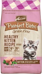 Merrick Purrfect Bistro Grain-Free Healthy Kitten Recipe Dry Cat Food, 1.81-kg bag