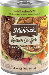 Merrick Kitchen Comforts Lamb Shepherd’s Pie Wet Dog Food, 360-g can, case of 12