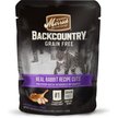Show in main carousel: Merrick Backcountry Grain-Free Morsels in Gravy Real Rabbit Recipe Cuts Cat Food Pouches, 85-g, case of 24 slide 1 of 10