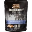 Show in main carousel: Merrick Backcountry Grain-Free Morsels in Gravy Real Chicken Recipe Cuts Cat Food Pouches, 85-g, case of 24 slide 1 of 10