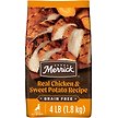 Show in main carousel: Merrick Real Chicken + Sweet Potato Recipe Grain-Free Adult Dry Dog Food, 1.81-kg bag slide 1 of 11