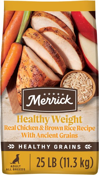 Out of Stock MERRICK Healthy Grains Healthy Weight Recipe Dry