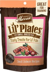 Merrick Lil' Plates Small Salmon Recipe Grain-Free Dog Treats, 142-g bag