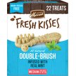 Show in main carousel: Merrick Fresh Kisses Double-Brush Mint Breath Strip Infused Medium Dental Dog Treats, 22 count slide 1 of 10