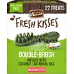 Show in main carousel: Merrick Fresh Kisses Infused with Coconut Oil & Botanicals Medium Dental Dog Treats, 22 count slide 1 of 10