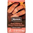 Show in main carousel: Merrick Grain-Free Chicken-Free Real Salmon & Sweet Potato Recipe Dry Dog Food, 9.98-kg bag slide 1 of 10
