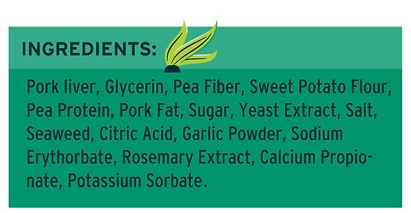 Show full view: Great Jack's Big Bitz Liver & Kelp Recipe Grain-Free Dog Treats, 14-oz bag slide 4 of 6