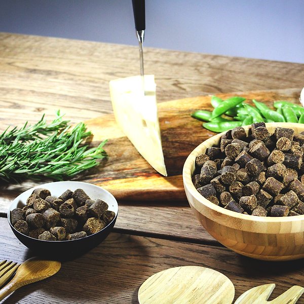 Show full view: Great Jack's Big Bitz Liver & Cheese Recipe Grain-Free Dog Treats, 7-oz bag slide 3 of 7