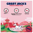 Show in main carousel: Great Jack's Freeze-Dried Beef Liver Dog Treats, 1-oz bag slide 4 of 7