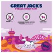 Show in main carousel: Great Jack's Freeze-Dried Turkey Dog Treats, 1-oz bag slide 4 of 7