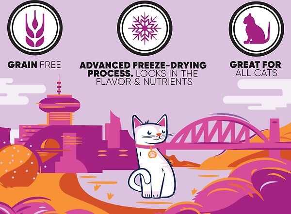 Show full view: Great Jack's Turkey Freeze-Dried Grain-Free Cat Treats, 1-oz bag slide 3 of 6