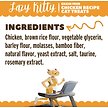 Show in main carousel: Lazy Kitty Chicken Recipe Air-Dried Grain-Free Cat Treats, 3-oz bag slide 4 of 5