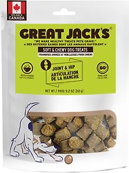 Great Jack's Joint & Hip Grain-Free Dog Treats, 9.2-oz bag