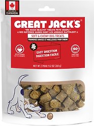 Great Jack's Easy Digestion Grain-Free Dog Treats, 9.2-oz bag