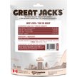 Show in main carousel: Great Jack's Air Dried Beef Liver Jerky Dog Treats, 6-oz bag slide 2 of 2