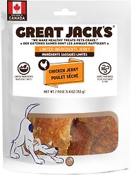 Great Jack's Air Dried Chicken Jerky Dog Treats, 5.4-oz bag