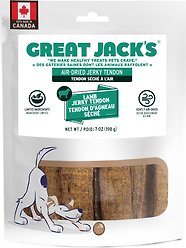Great Jack's Air Dried Lamb Jerky Tender Bars Dog Treats, 7-oz bag