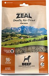 Zeal Canada Gently Beef Recipe Grain-Free Air-Dried Dog Food, 454-g bag