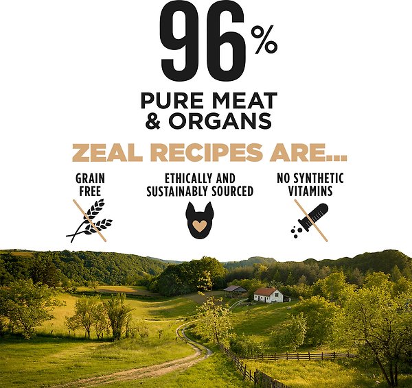 Show full view: Zeal Canada Grain-Free Gently Air-Dried Chicken Recipe Dog Food, 1-kg bag slide 4 of 7